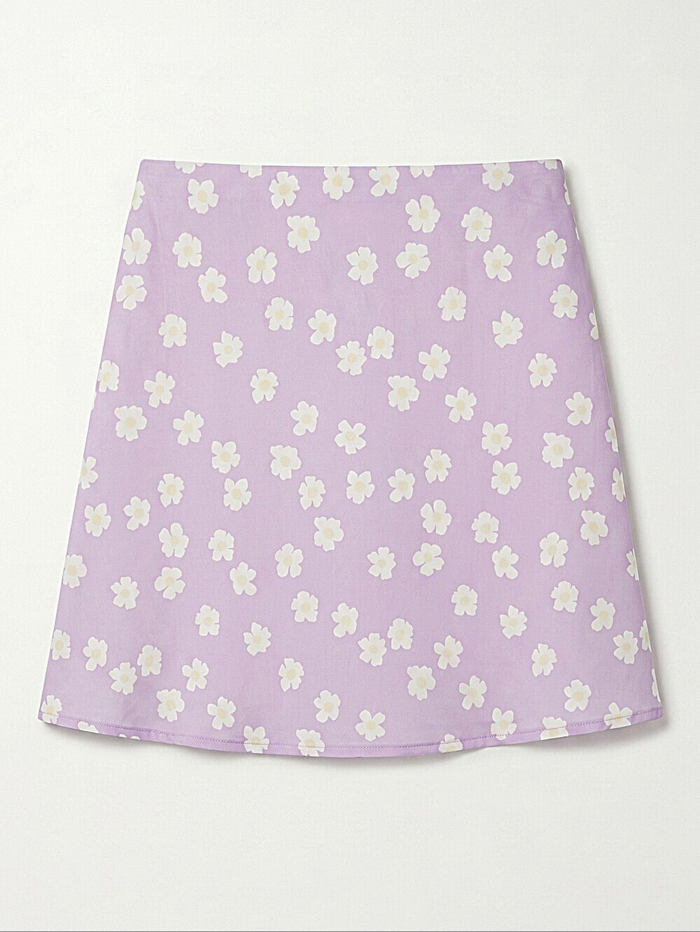NWT! Princess Polly Floral Mini Skirt in Lavender - Picture 2 of 4